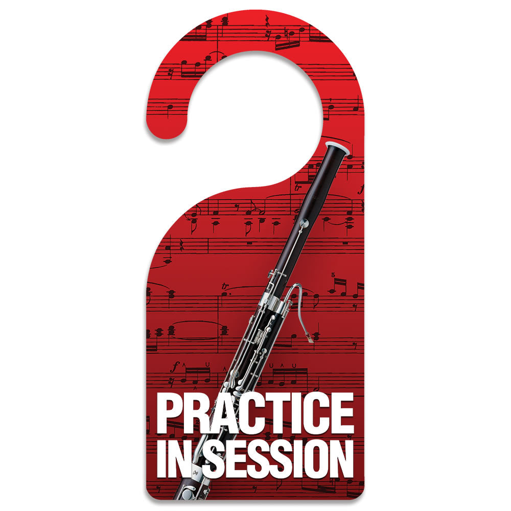 'Practice in Session' Door Hanger