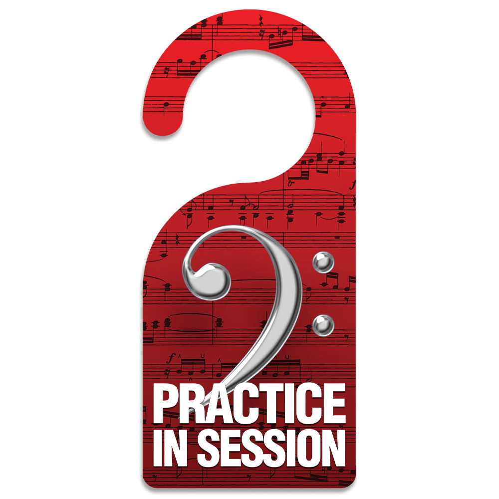 'Practice in Session' Door Hanger