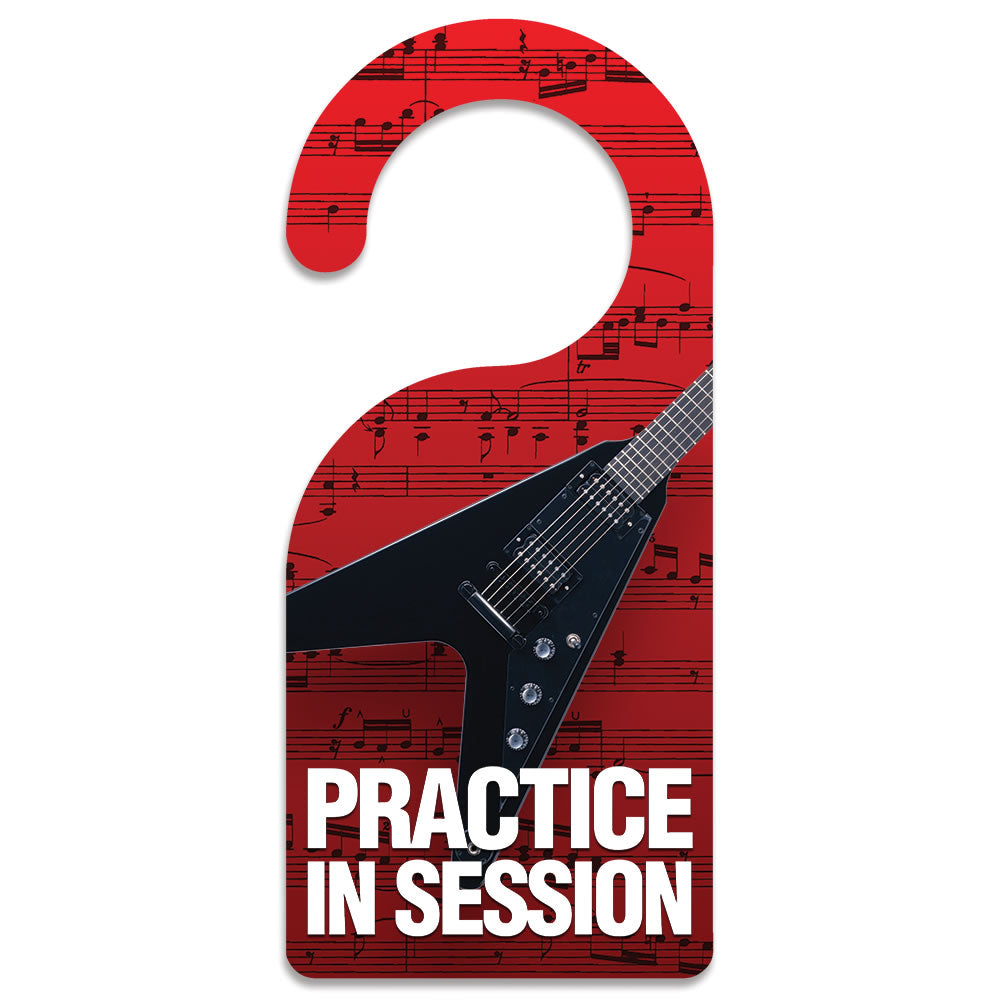 'Practice in Session' Door Hanger