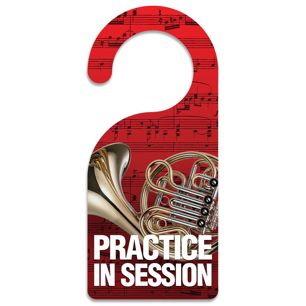 'Practice in Session' Door Hanger