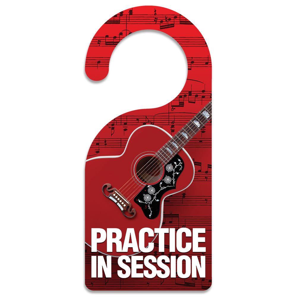 'Practice in Session' Door Hanger