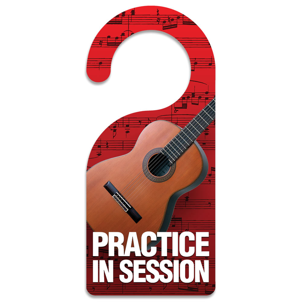 'Practice in Session' Door Hanger