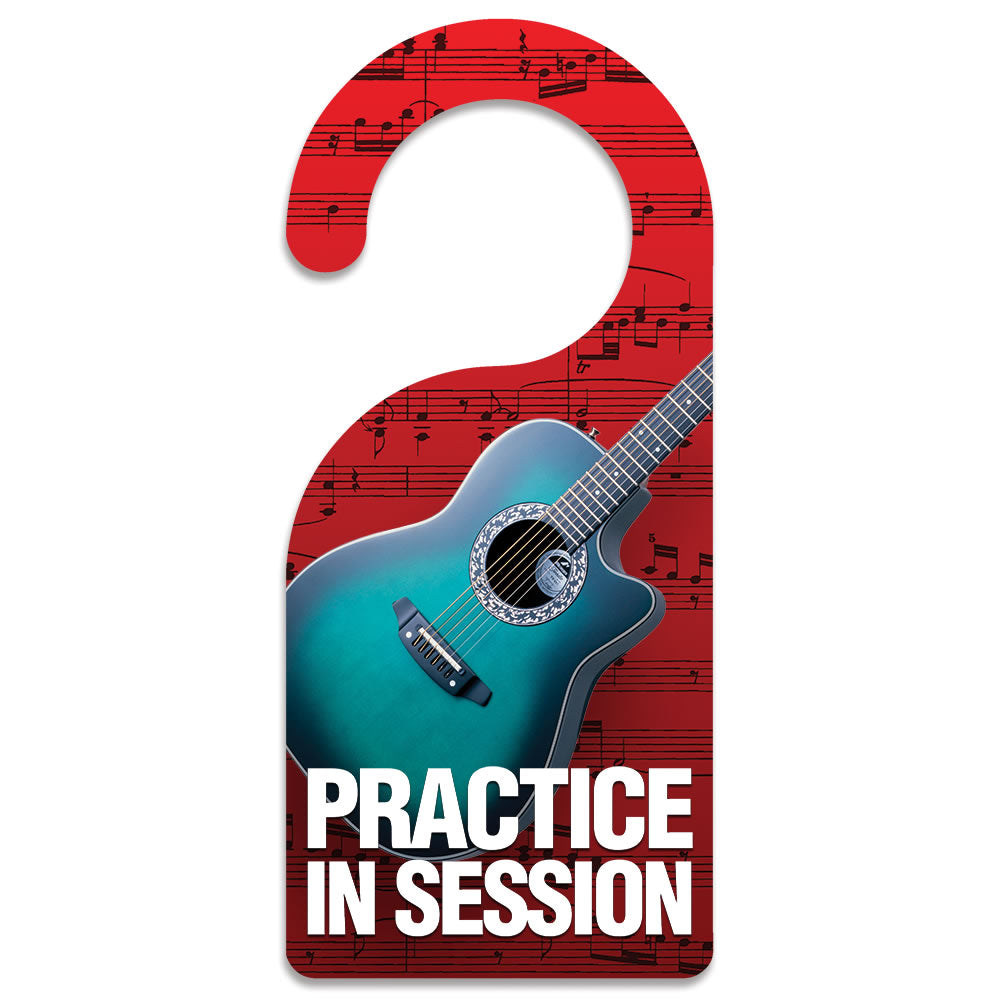 'Practice in Session' Door Hanger
