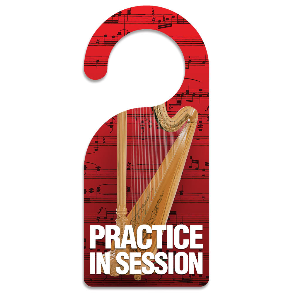 'Practice in Session' Door Hanger
