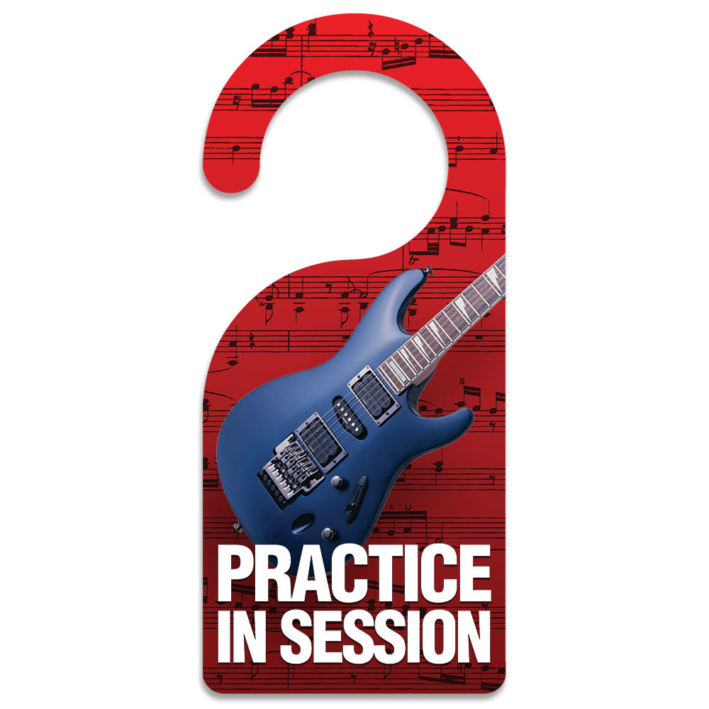 'Practice in Session' Door Hanger