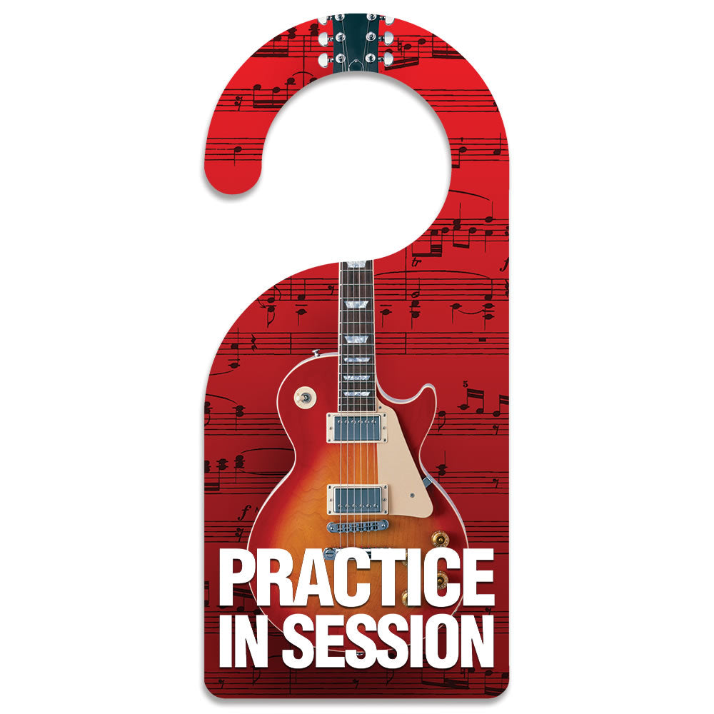 'Practice in Session' Door Hanger