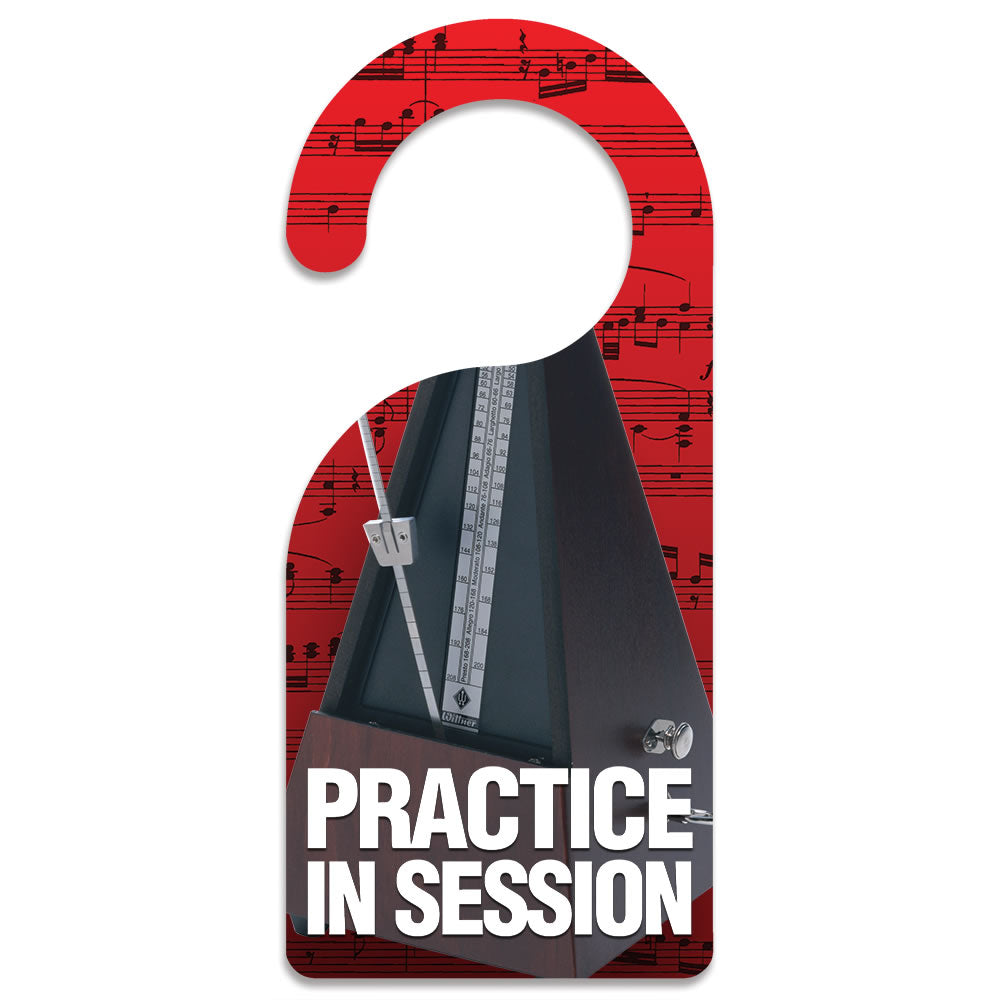 'Practice in Session' Door Hanger
