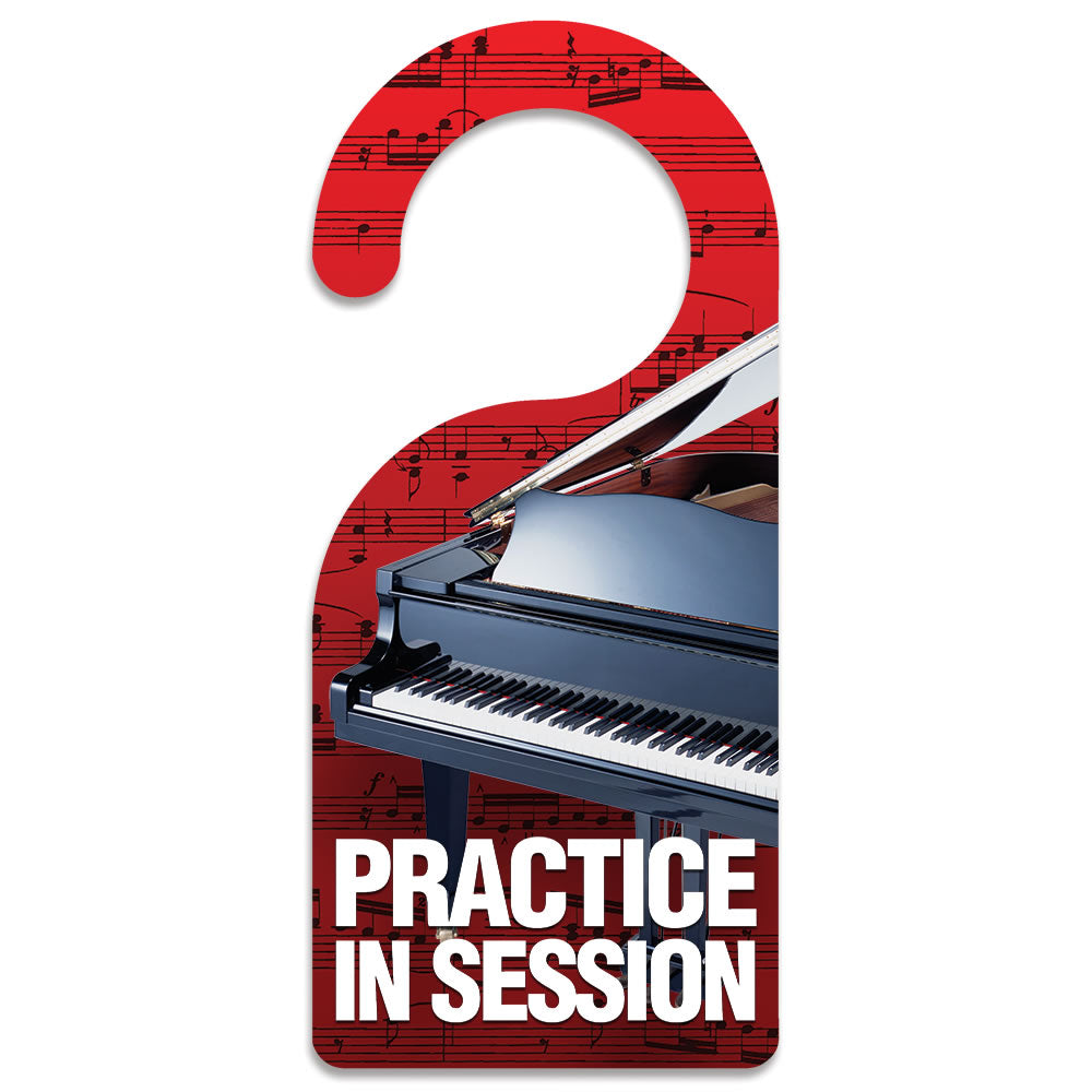 'Practice in Session' Door Hanger