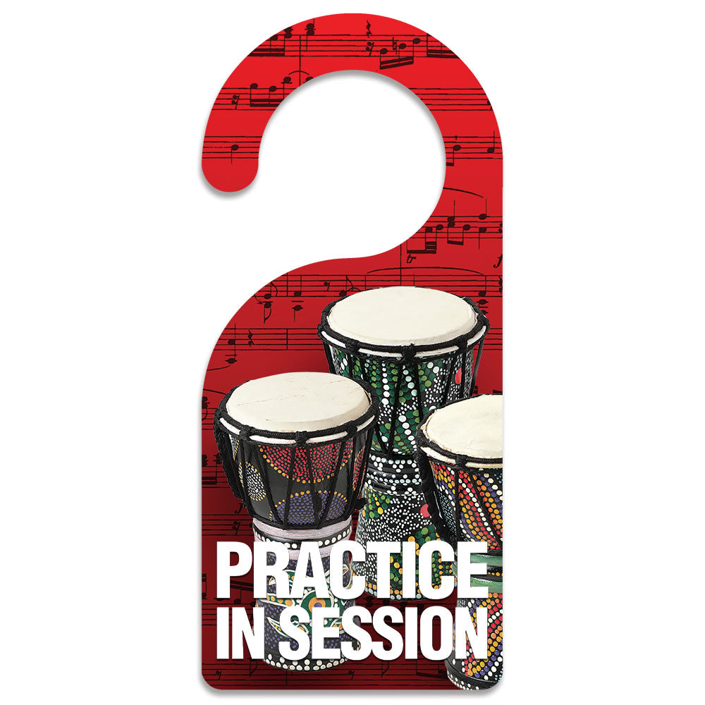 'Practice in Session' Door Hanger