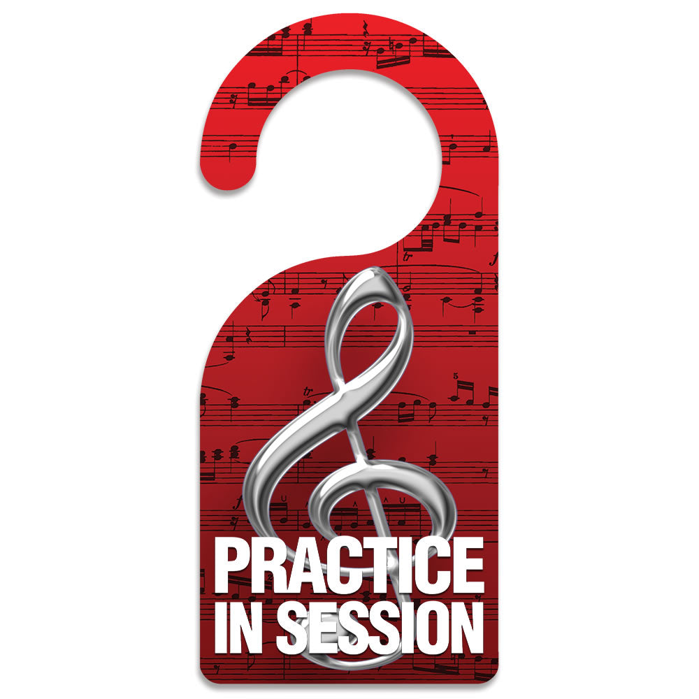 'Practice in Session' Door Hanger