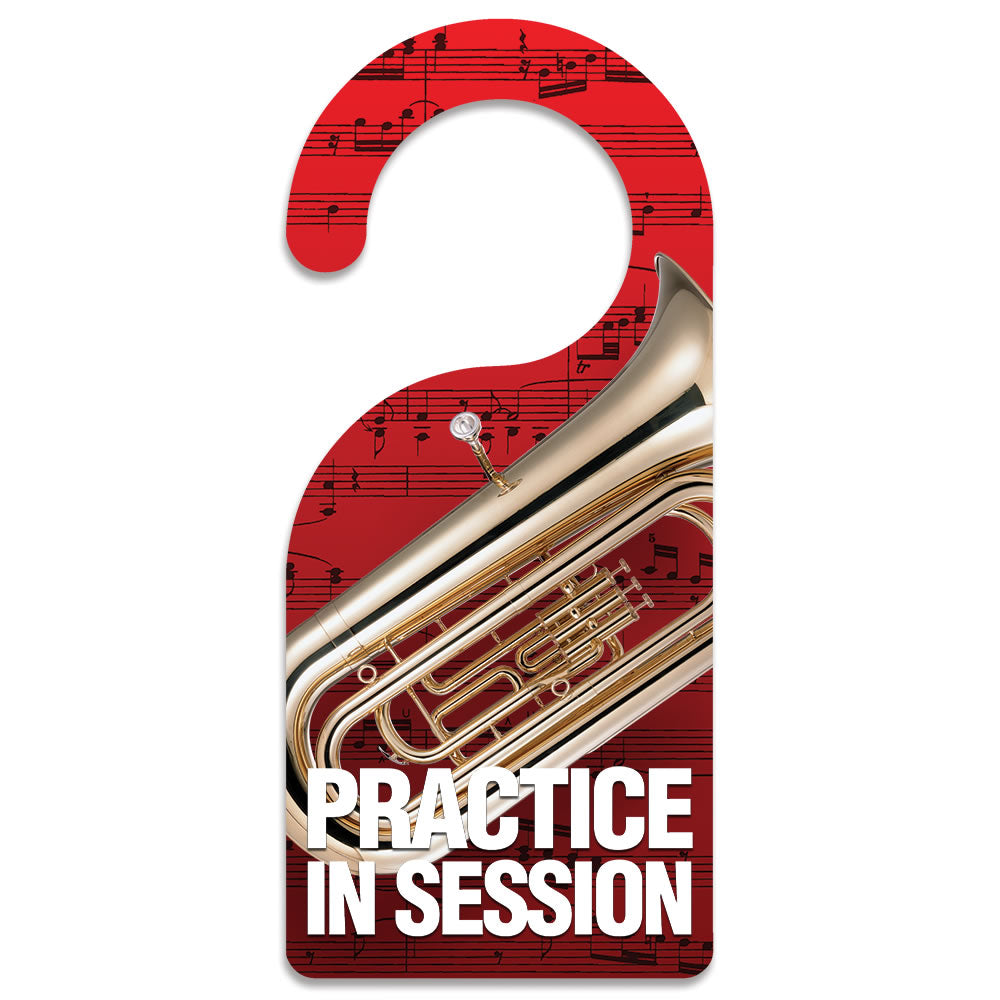 'Practice in Session' Door Hanger