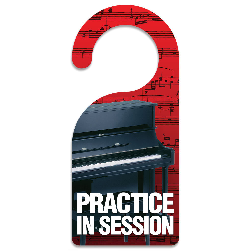 'Practice in Session' Door Hanger