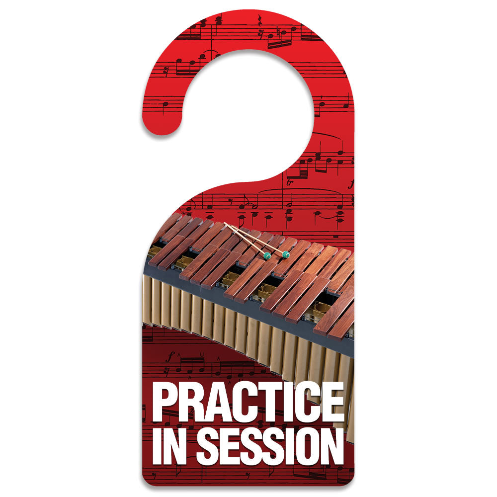 'Practice in Session' Door Hanger