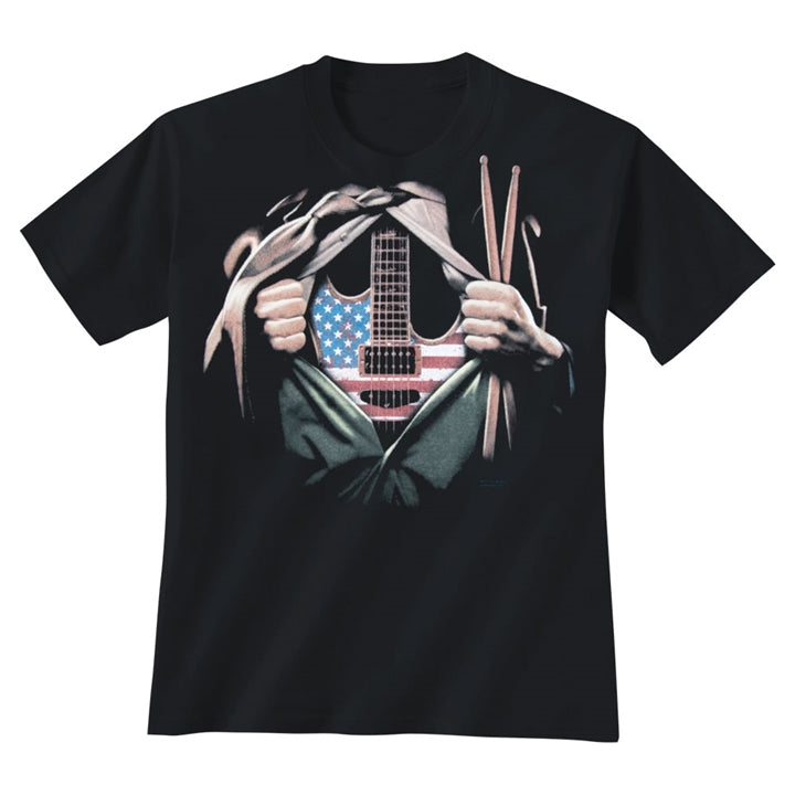 Guitar Superhero T-Shirt