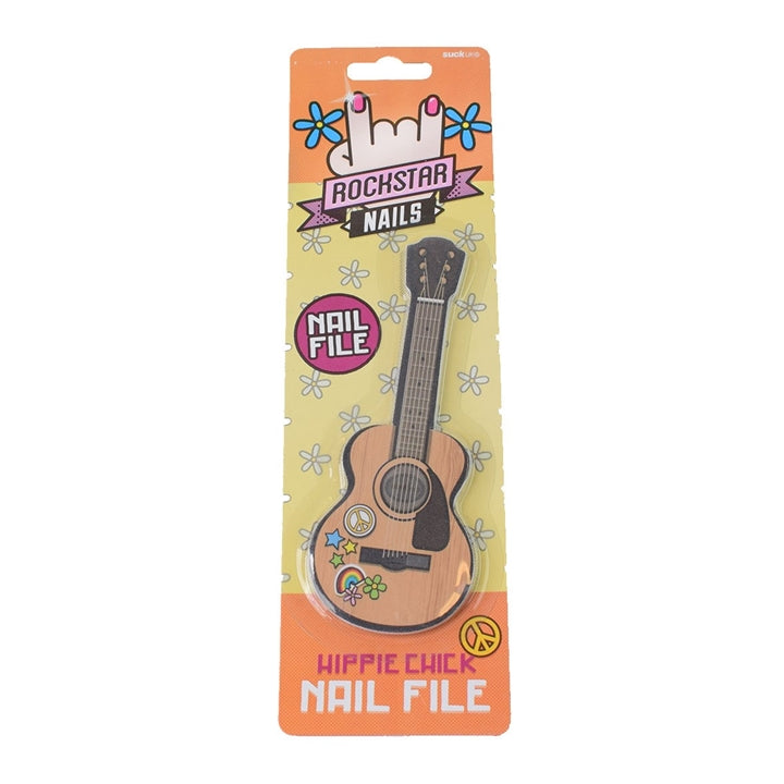 Hippie Chick Guitar Nail File