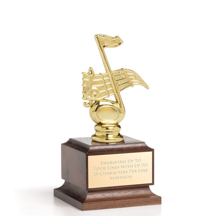 Wood Base Trophy