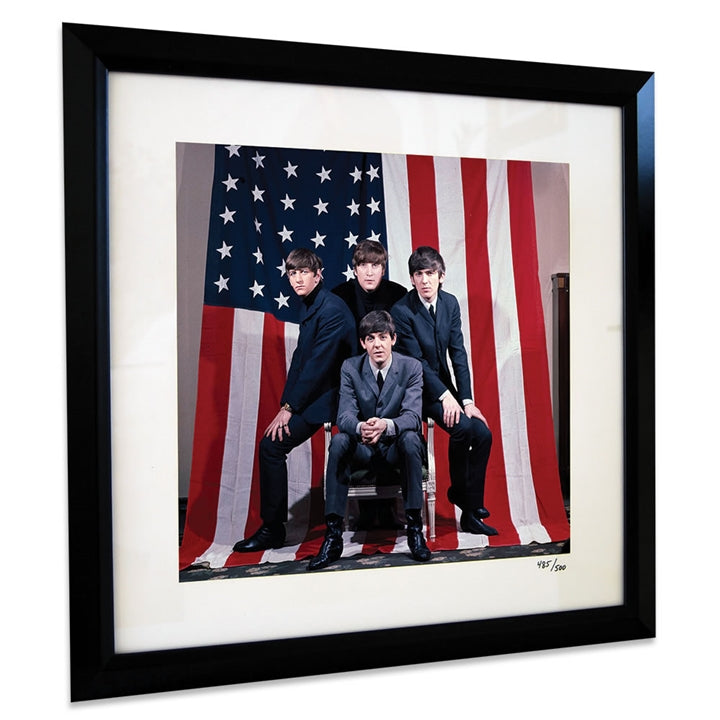 Beatles 'US Flag' Limited Edition Lithograph
