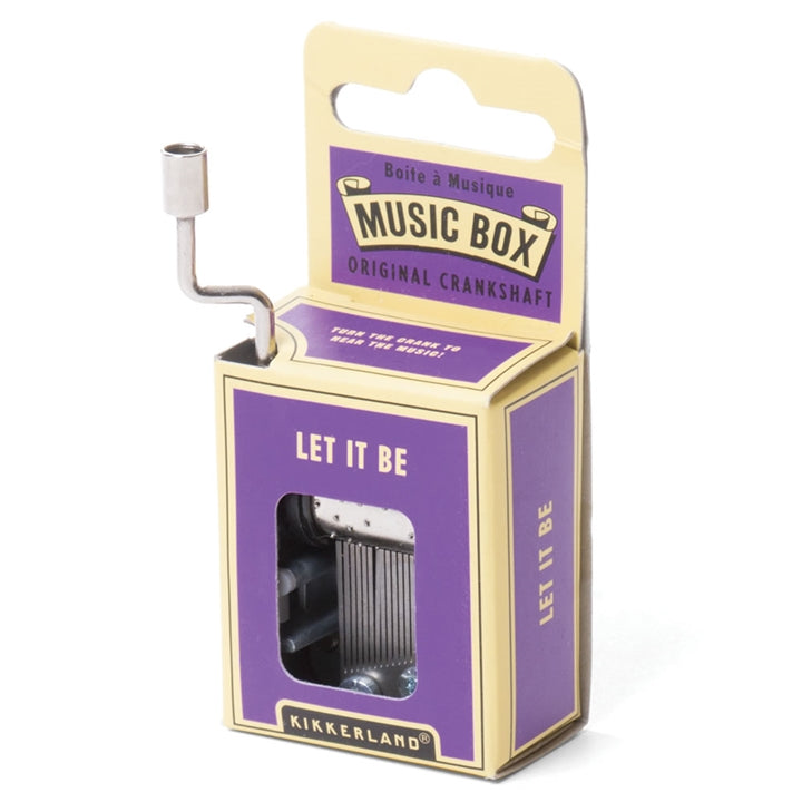 'Let It Be' Crankshaft Mini Music Box