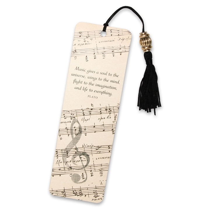 Plato Music Quote Bookmark