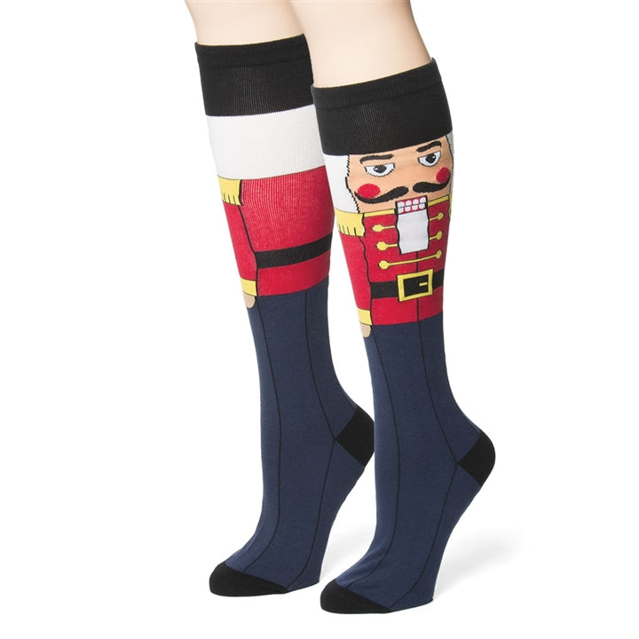 Christmas Nutcracker Knee-High Socks