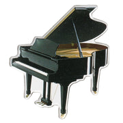 Die Cut Grand Piano Magnet