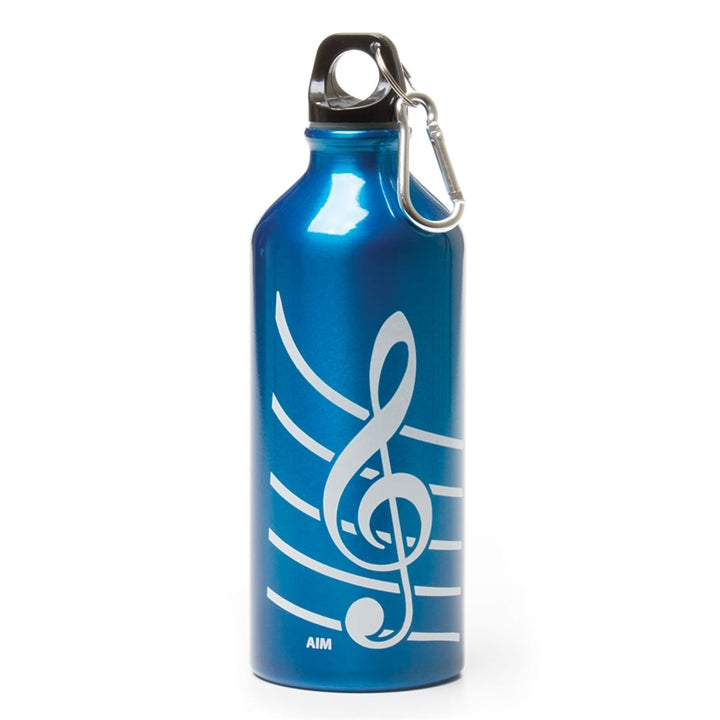Blue G-Clef Water Bottle