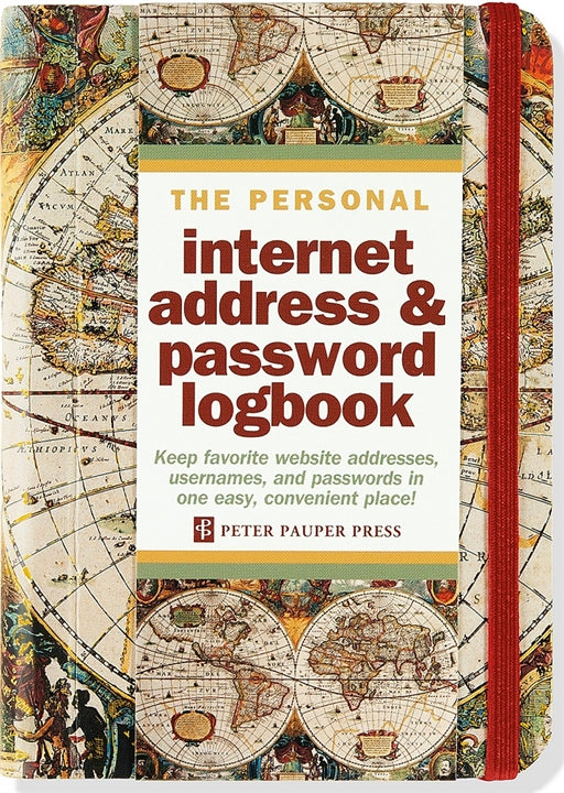 The Personal Internet Address and Password Logbook