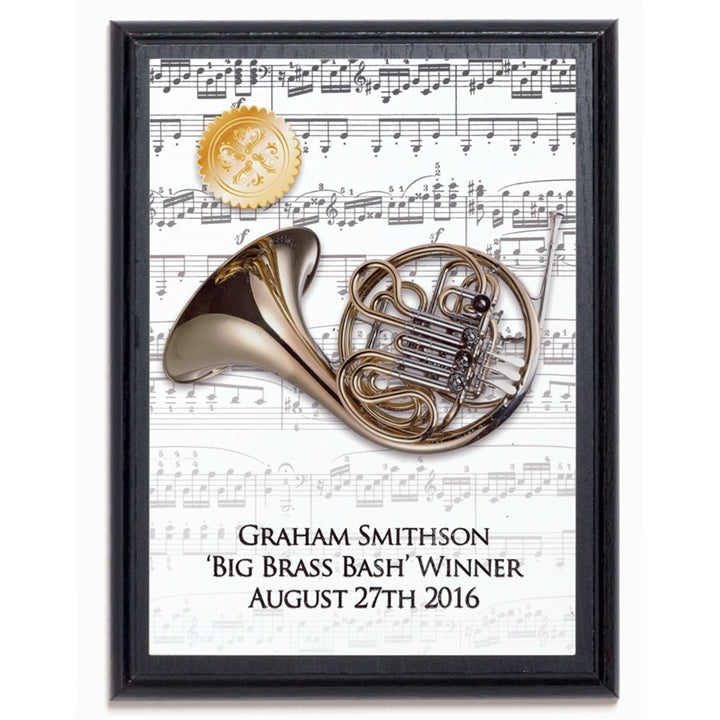 Personalized Award Wall Plaque