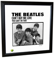 Beatles 'Can't Buy Me Love' Framed Lithograph