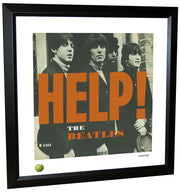Beatles 'Help!' Framed Lithograph
