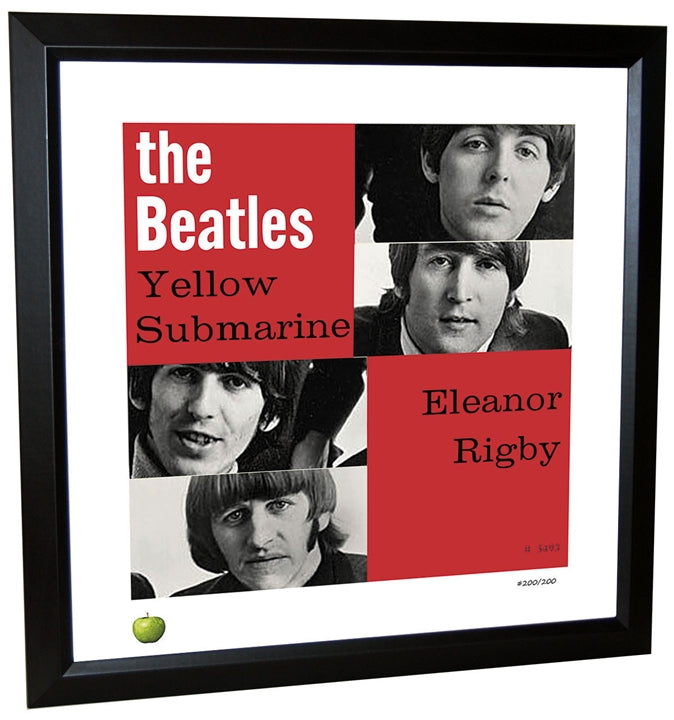 Beatles 'Yellow Submarine' Framed Lithograph