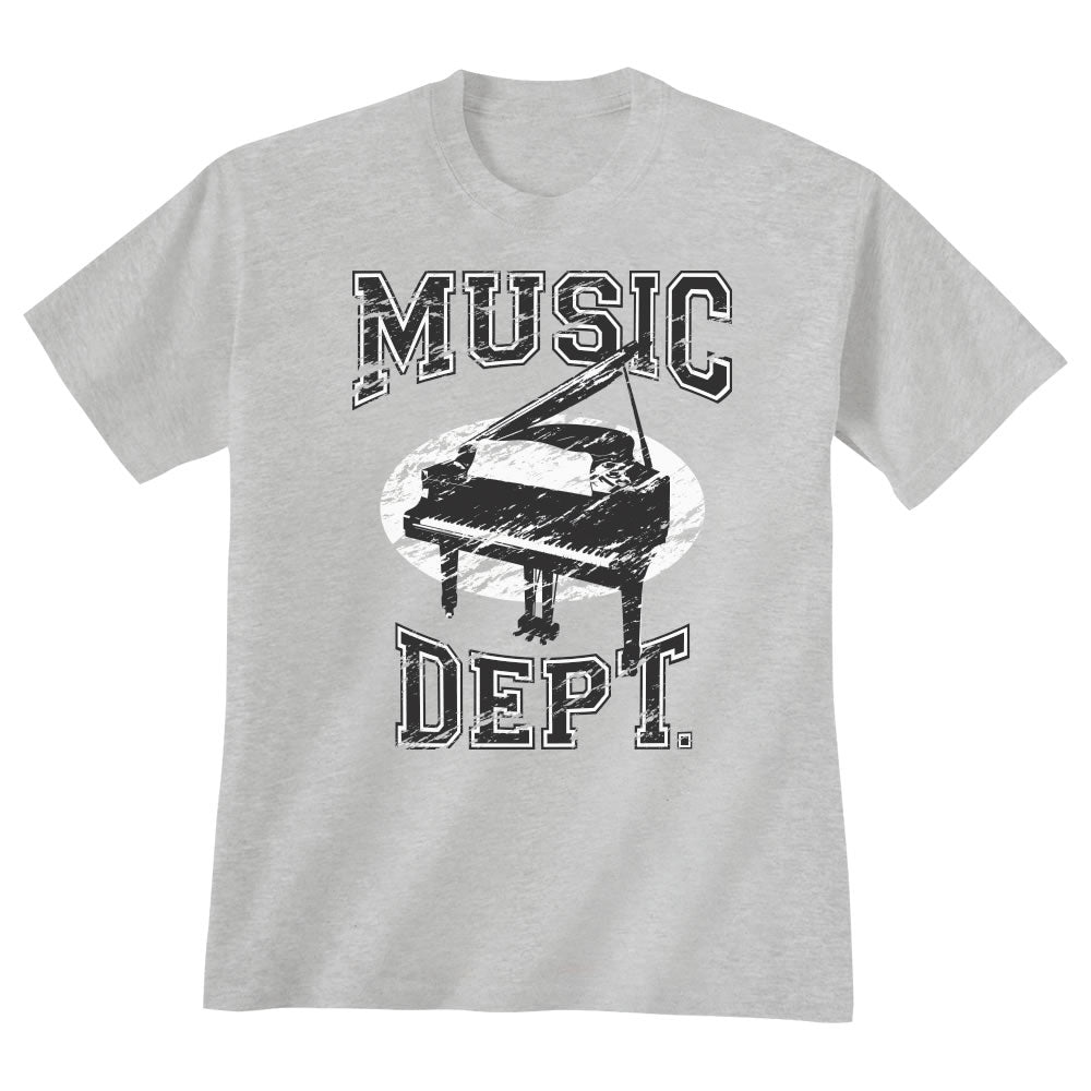 Music Dept. Piano T-Shirt
