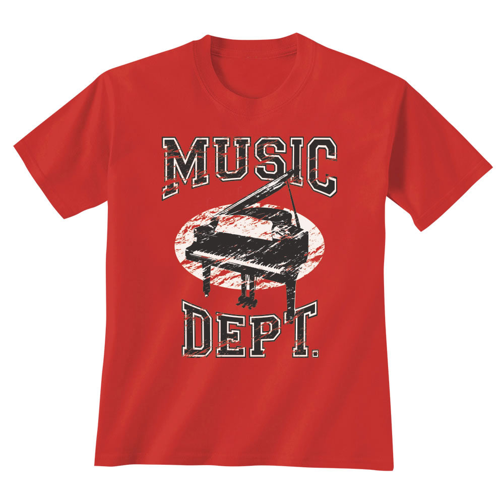 Music Dept. Piano T-Shirt
