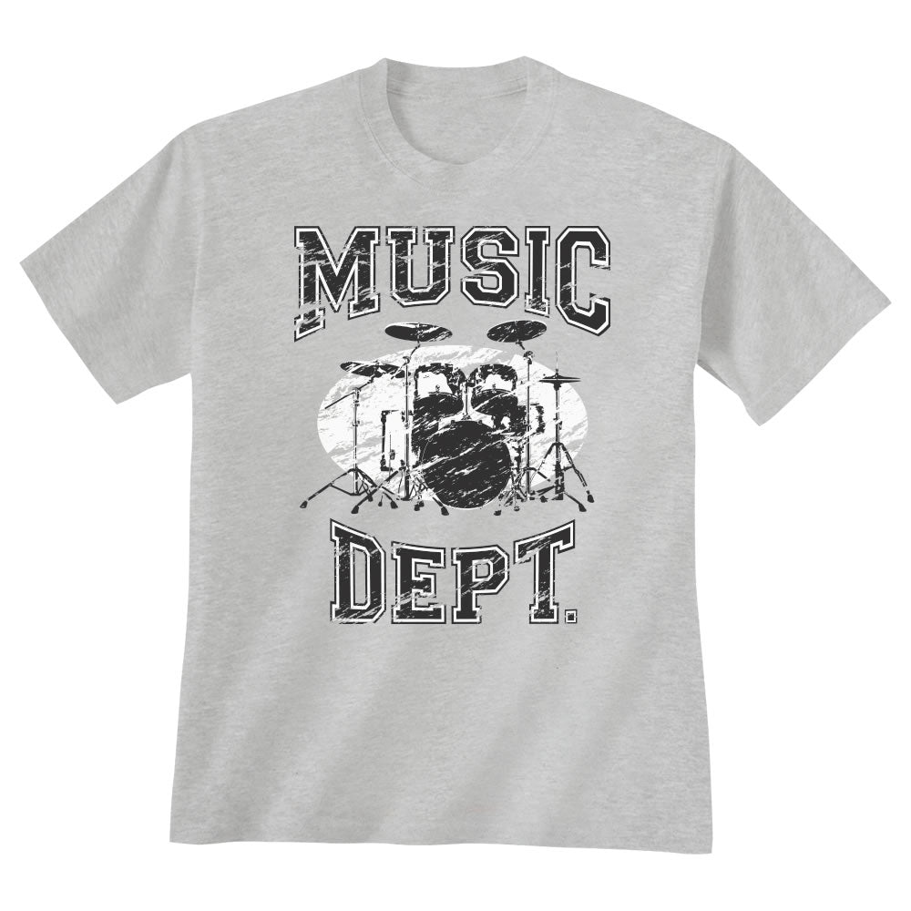Music Dept. Drumset T-Shirt