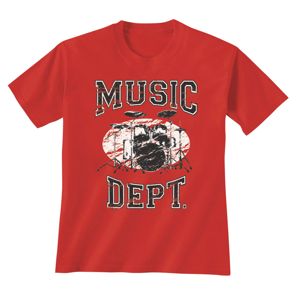 Music Dept. Drumset T-Shirt
