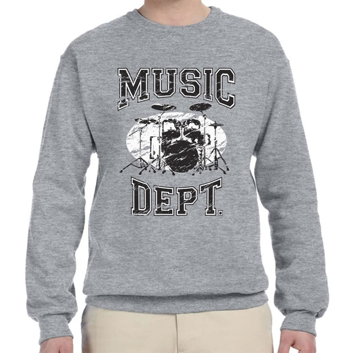 Music Dept. Drumset Sweatshirt
