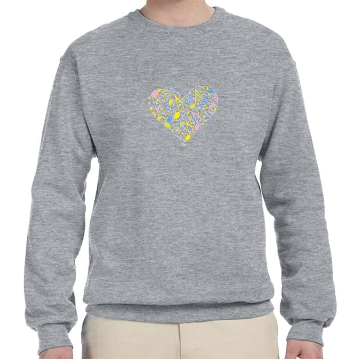 Musical Heart Sweatshirt