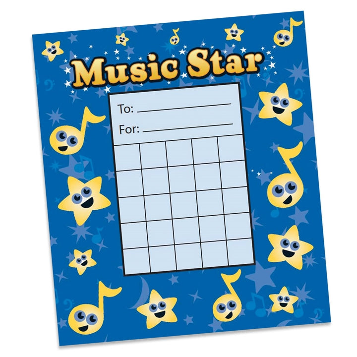 Music Star Individual Incentive Charts