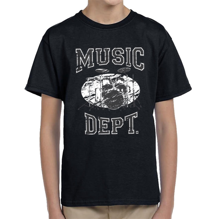 Music Dept. Drumset Child's T-Shirt