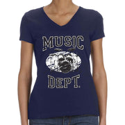 Music Dept. Drumset Ladies T-Shirt