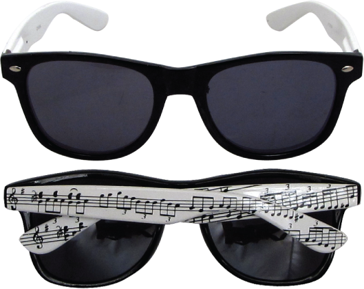 Music Notes Sunglasses