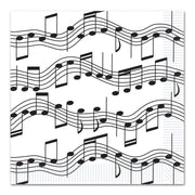 Music Notes Luncheon Napkins