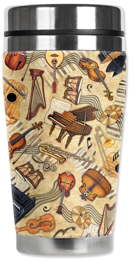 Musical Instruments Travel Mug