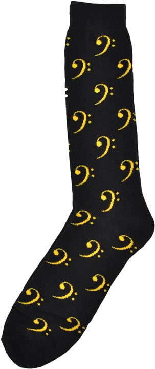 Men's Bass Clef Socks