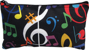 Bright Notes and Clefs Cosmetic and Tools Bag
