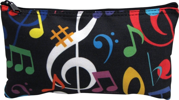Bright Notes and Clefs Cosmetic and Tools Bag