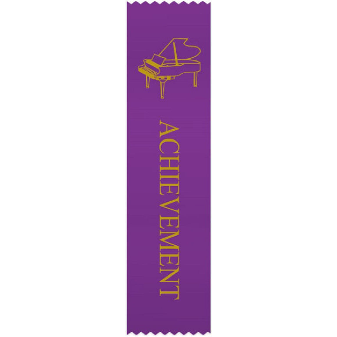 Piano Purple 'Achievement' Ribbons, Set of 10