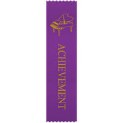 Piano Purple 'Achievement' Ribbons, Set of 10