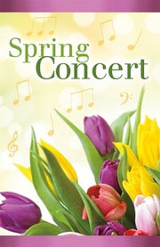 Spring Concert School Program Covers