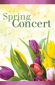 Spring Concert School Program Covers